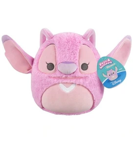 Peluche originale Squishmallows Fuzz-A-Mallows Disney Angel 20 cm giocattolo morbido - Foto 1 di 4
