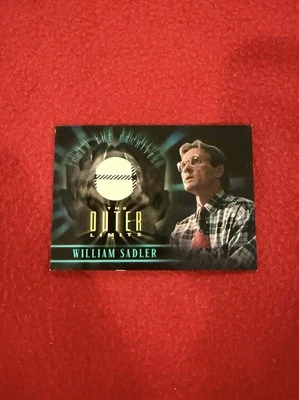 1995 THE OUTER LIMITS WILLIAM SADLER COSTUME MATERIAL CARD #CC8 RITTENHOUSE - Image 1 of 2