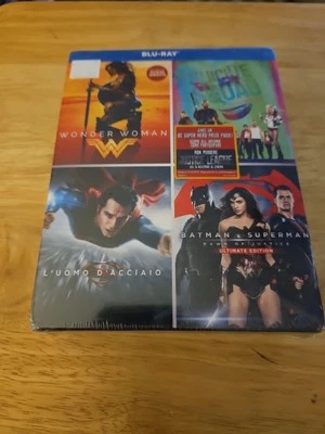 DC movies boxset (4 blu-ray) box set BluRay Italian Import (Blu-ray) (UK IMPORT) - Image 1 of 4