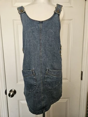 Denim Company  Women's Overall Dress Size 10 - Image 1 of 4
