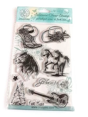 Прозрачные марки западный юго-запад поздравительные открытки украшения для скрапбукинга бумага - Изображение 1 из 4