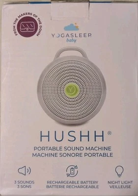 Yogasleep Hushh Máquina de Sonido de Ruido Blanco Portátil para Bebé Foto 1 de 2