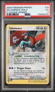 PSA 3 Salamence Holo 2004 Pokemon Promo WINNER 19 Population 1!!! - Picture 1 of 2