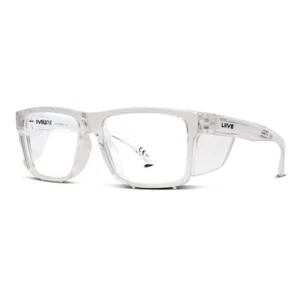 Liive Vision Z Tradie Safety Sunglasses - Xtal - Clear Lens- Live Sunglasses - Picture 1 of 2