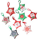 Christmas Storage Container Tree Hanging Decor Star Candy Gift Box
