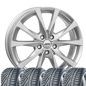 4 Winterräder Brixen 6,5x16 SIL 215/65 R16 98H für Renault Captur Hankook Winter - Bild 1 von 5