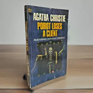 Poirot Loses a Client (1968) ~ Agatha Christie ~ First Dell Printing ~ VTG PB - Picture 1 of 6