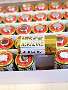 5 x ULTRA ALKALINE 4LR44 / 476A / A544 / K28A / L1325 COLLAR 6V BATTERIES - Picture 1 of 6