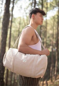 Handgefertigte Baumwolle Unisex Seesack für Reise, Sporttasche, Weekender Reisetasche - Bild 1 von 20