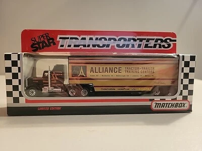 MATCHBOX SUPER STAR TRANSPORTERS, ALLIANCE RACING TEAM, #CY104, BIN#6 - Image 1 of 4