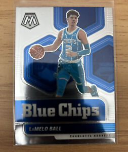2020 Panini Mosaic #9 Blue Chips LaMelo Ball Charlotte Hornets