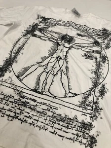 Camiseta para mujer Zeus blanca de algodón talla mediana - Imagen 1 de 4