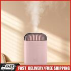 500ml Cool Mist Humidifier with Night Light Quiet Desktop Humidifier (Pink)