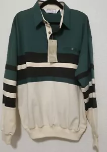 Camisa polo de golf Classics By PALMLAND para hombre manga larga talla XL verde beige negra - Imagen 1 de 8