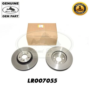 LAND ROVER FRONT BRAKE ROTOR DISC SET x2 RANGE EVOQUE LR007055 GENUINE  - Picture 1 of 1
