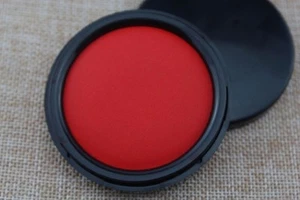 2 piezas almohadilla de tinta de sello rojo para pasta Inkan Chop Yinni almohadilla de estampillas roja - Imagen 1 de 3