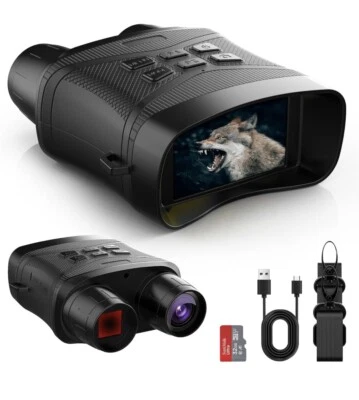 Binocolo visione notturna 4K 42 MP Ricaricabile 5x Digital Zoom - Immagine 1 di 4