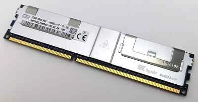 SK Hynix 32GB 4Rx4 PC3-14900L 1866 MHz LRDIMM Server Memory RAM HMT84GL7AMR4C-RD - Image 1 of 4