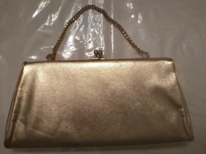 Clutch/Geldbörse Gold gebraucht  - Bild 1 von 3