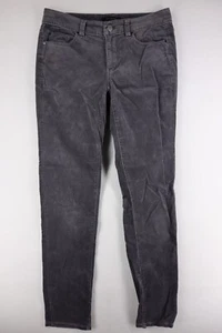 Ann Taylor Damenjeans 2 niedrig erhöht The Skinny moderne Passform Stretch grau Samt - Bild 1 von 10