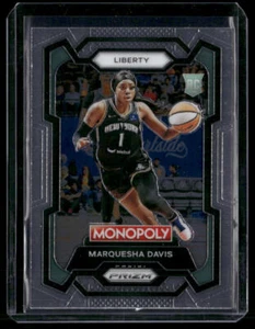 Marquesha Davis 2024 Panini Prizm WNBA Monopoly #42 RC New York Liberty - Imagen 1 de 2