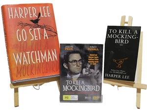 Go Set a Watchman & To Kill A Mockingbird Books & DVD Harper Lee Series Pulitzer - Picture 1 of 24
