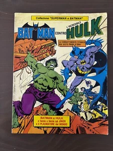 BATMAN contro HULK volume unico 1982 speciale albo gigante - Cenisio - Picture 1 of 2