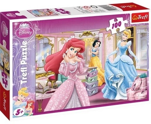 Puzzle 100 pezzi Principesse Disney-Small Foot 8484-Trefl - Immagine 1 di 1