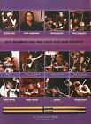 2004 Print Ad of Pro-Mark Drumsticks w Pete Sandoval, The Reverend, Bevan Davies