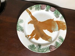 Plato para servir Vietri águila piña 13,5" Foresta Italia nuevo - Imagen 1 de 7