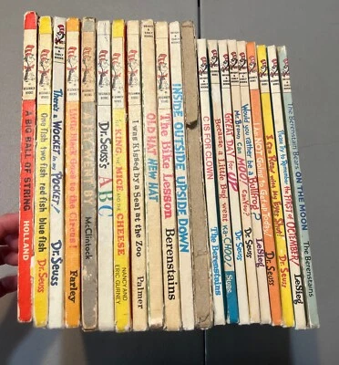 Dr. Seuss VTG Books Matte Bright+Early Some 1st Eds Fair Cond Berenstein Bears Foto 1 de 4
