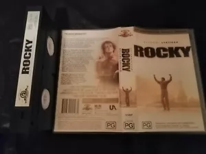 ROCKY Sylvester Stallone - Australian 25th Anniversary Special Issue Vhs - DRAMA - Picture 1 of 1