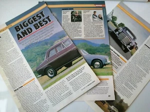 Vintage magazine clipping .ROVER P5/P5B .Biggest and best.4 pages.1995 - Bild 1 von 2