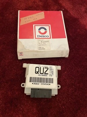 NOS GM DELCO CHEVY TRUCK SUBURBAN DRAC MODULE QWD 16158995 - 16158955 - Image 1 of 3