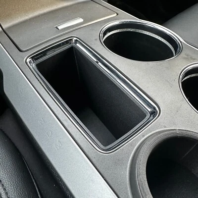 Consola central V2 palanca de cambios bolsillo 11-19 Ford Police Interceptor utilitario 4,8" de profundidad Foto 1 de 4