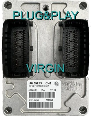 Centralina ECU FIAT STILO 1.6 55189590 IIAW5NF.T9 no programmazione richiesta, 100% - Immagine 1 di 2