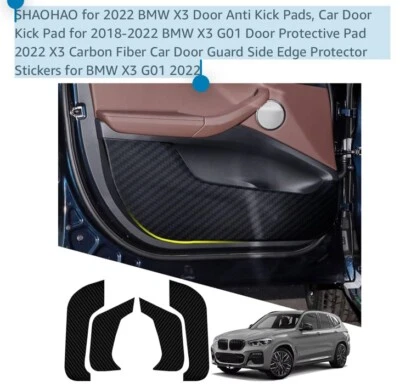 BMW X3 2018-2022 puertas anti patadas. Foto 1 de 4