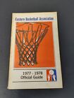 Vintage 1977-78 Eastern Basketball Association Official Guide