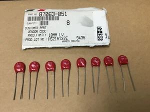 (1 PC) HARRIS 87063-051 Hi-Rel Voltage Sensitive Resistor 180V 1.5K MFG CERTS - Picture 1 of 3