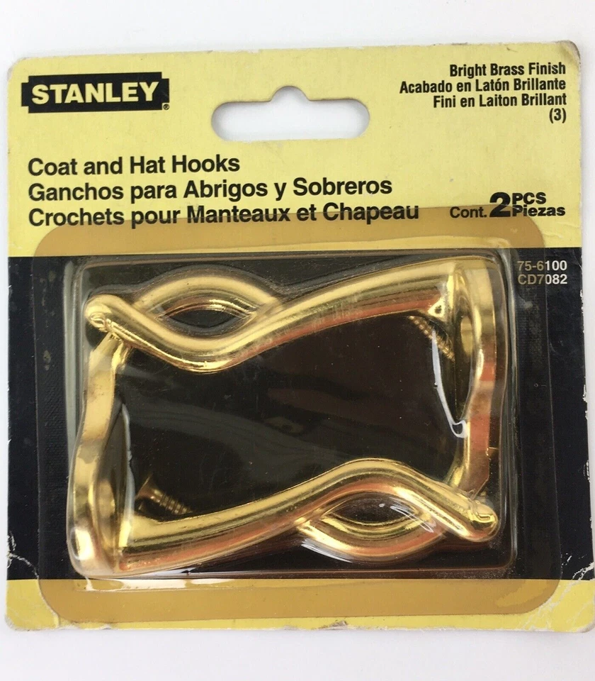 Stanley Hardware 75-6100 Coat and Hat Hooks