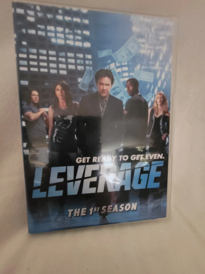 Leverage The First Season DVD 2009 4 disc 13 episodes Hutton Foto 1 de 1