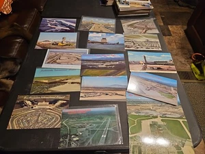 237 Vinrage Postkarten Luftfahrt bezogen. 40er bis 80er Jahre.  Flugzeuge Flughäfen - Bild 1 von 19