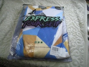 Fresh Hoods mens M shirt pullover (not hooded) NWT geometric Express Yourself - Picture 1 of 4