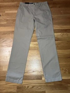 New Banana Republic Emerson Chino 32x34 Beige Khakis. Ships USPS Priority! - Picture 1 of 5