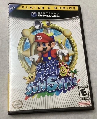 Super Mario Sunshine (Nintendo GameCube, 2002) With Manual - Image 1 of 4