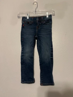 Jeans infantil True Religion X Manchester United tamanho 4 - Imagem 1 de 4