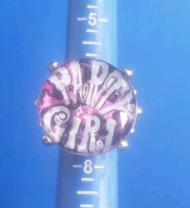 Anello vintage a fascia tono argento. Taglia 6,75 - Foto 1 di 4