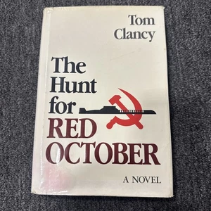THE HUNT FOR RED OCTOBER by Tom Clancy 1984 BCE Jack Ryan - Picture 1 of 13