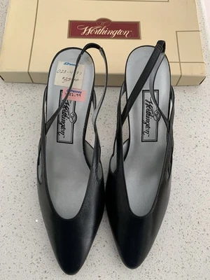 Worthington Size 7.5 NIB Vtg Black Heels  - Image 1 of 4