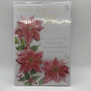 Merry Christmas Mum Christmas Greetings Card - Picture 1 of 2